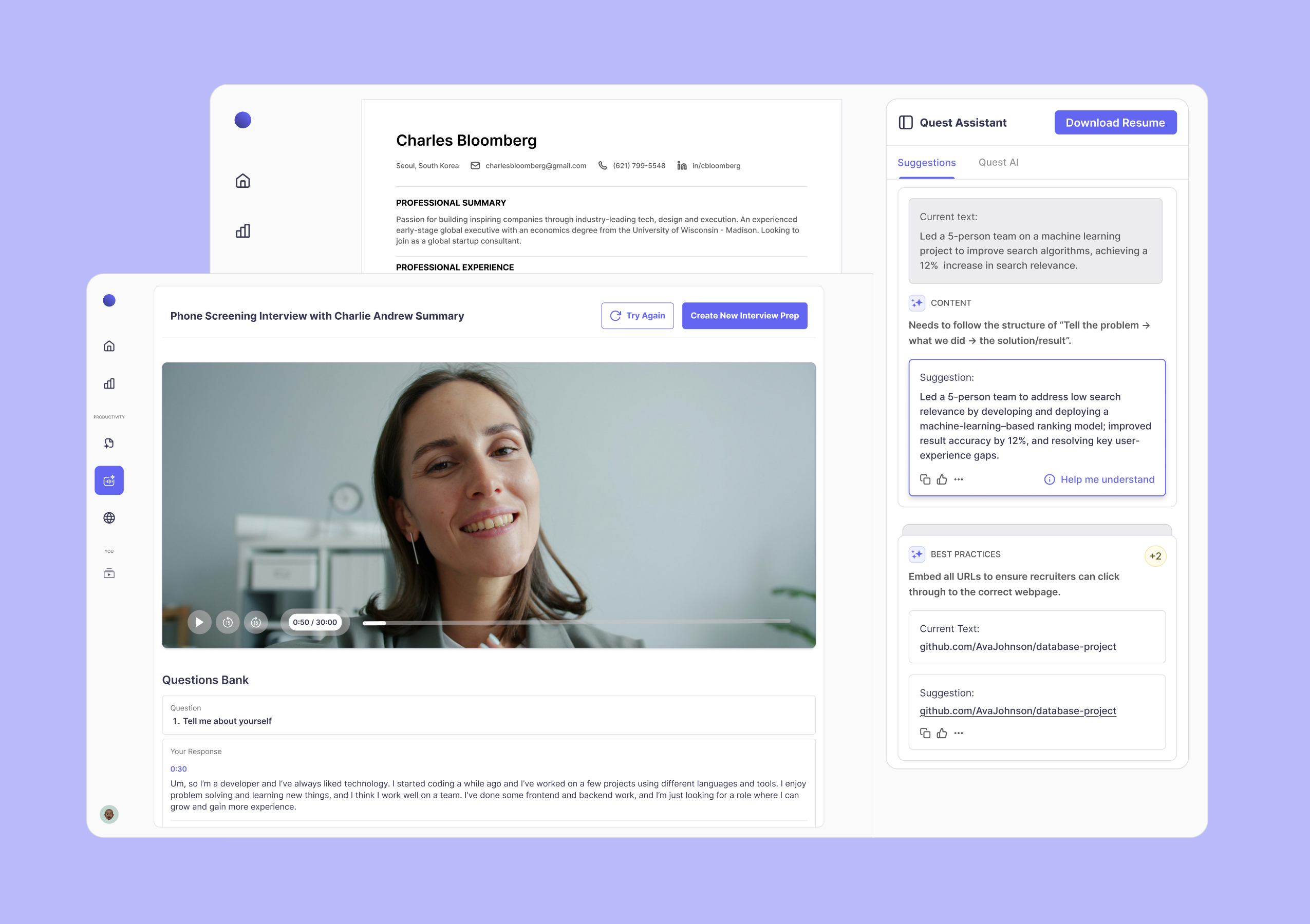 Job Quest Project